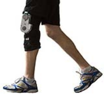 Knee brace that can charge your electrical gadgets