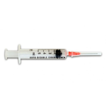 small plunger will snap off inside the syringe preventing reusing