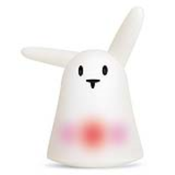 Rabbit shaped internet device that interacts with you and the internet