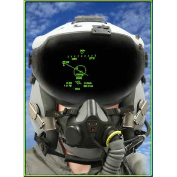 The pilot needs only to point his / her head at the target and weapons will be directed to there