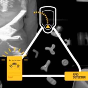 The Pee Analyzer sensor is placed in each urinal