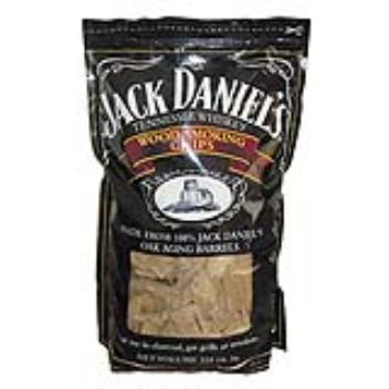 Wood smoking chips made from whiskey barrels