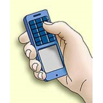 The upside-down mobile phone design is considered more ergonomic