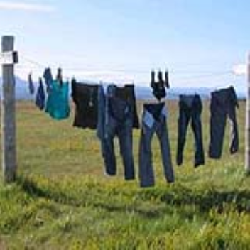 Clothes which can be cleaned with sunlight