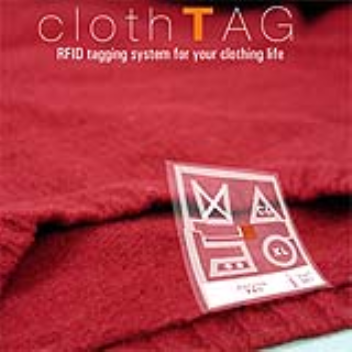 RFID clothing labels which can communicate with washers and dryers