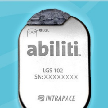 The abiliti system is an implantable gastric stimulator, with some additional activity and stomach monitoring features.