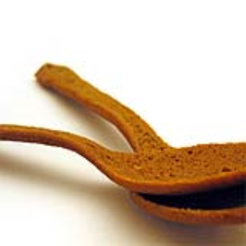 Spoons made from gingerbread