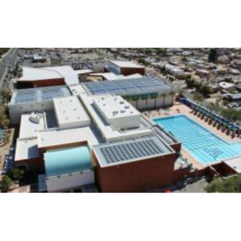 solar thermal cooling and pool heating system