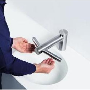 Dyson faucet dries your hands in seconds