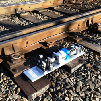 Researchers from Stony Brook University have developed a device capable of harvesting energy from train-induced rail track vibrations to power signal lights, structural monitoring systems or even track switches