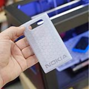 A 3D-printed cellphone cover