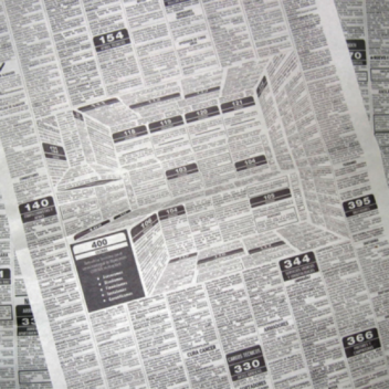 Clever Newspaper Ad That Hides A 3D Kitchen