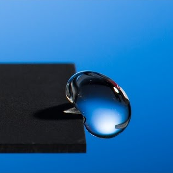 Hydrophobic Metal Lets Water Bounce On It