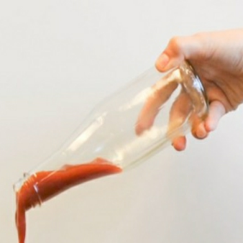 Mechanical engineering’s condiment-bottle coating gives waste the slip