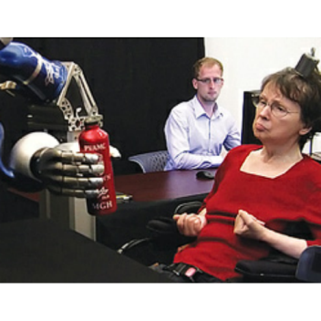 Move robotic arm with  thoughts