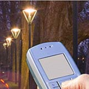 Street lighting by SMS