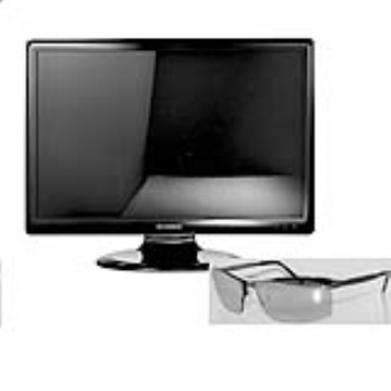 Monitor with glasses lets you see in 3D