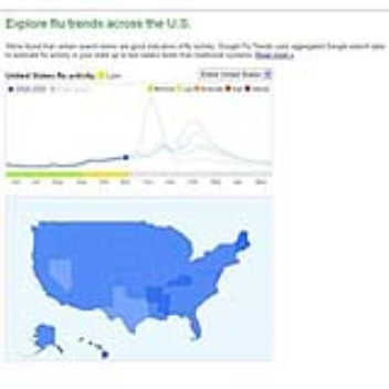 Internet tool that can track the whereabouts of the flu