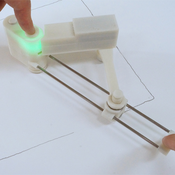 A Compass That Can Draw Digital Files