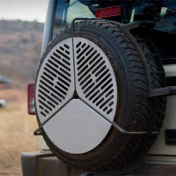 Spare Tire BBQ Grate