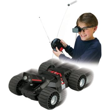 Remote controlled car with a spy camera