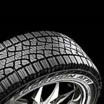 Tyre with a microchip which communicates with the car's electronics