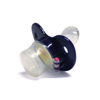 Pacifier with a compartement for medication