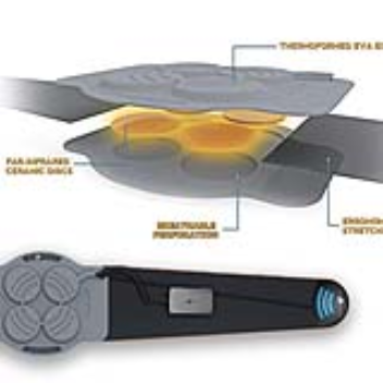 Infrared heat therapy belt