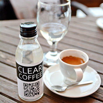 Colorless, Transparent Coffee