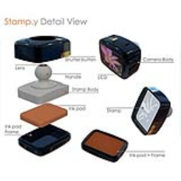 Camera that lets you stamp your photo