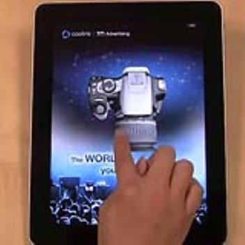 3D product demo that you can rotate using the iPad