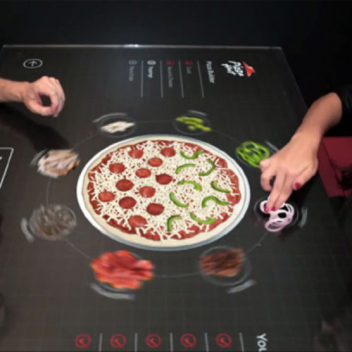 Touchscreen Let’s You Build Your Own Pizza Before You Order