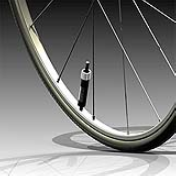 Inner tube clips into the tire to enable air to pass from the tire to the tube