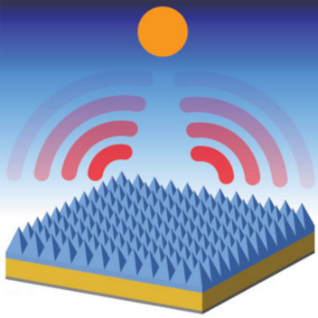 Self-Cooling Solar Cells