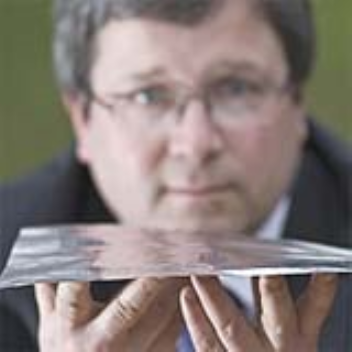 Flat flexible speakers are made of thin layers of conducting and insulating materials