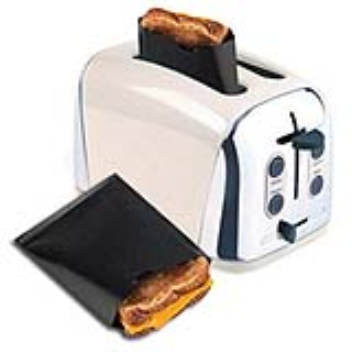 Bag for making sandwiches in a toaster