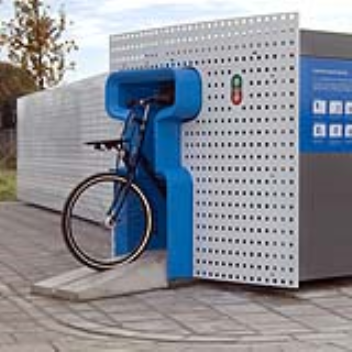 Vending machine for bicycles