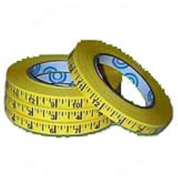 Sticky tape with measurements