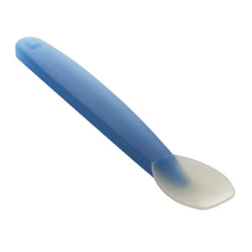 These baby spoons are soft, pliable to the touch and incredibly strong