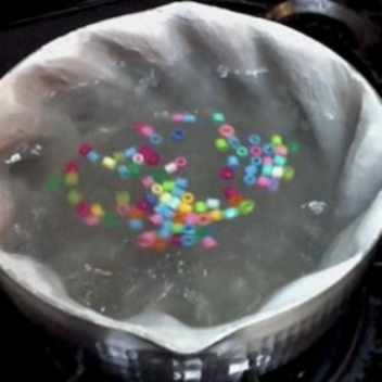 Self-Stirring Whirlpool Pot