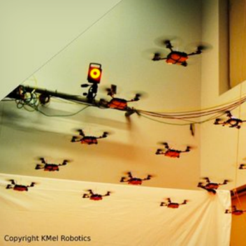 Nano quadrotor swarm hints at the robotic air force of the future