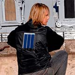 Jacket with solar cells to power your gadgets