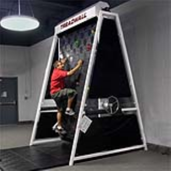 Rotating vertical treadmill